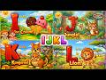 I J K L Alphabet Stories 🌟 | ABC Learning for Kids | Preschool Compilation