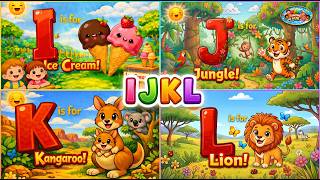 I J K L Alphabet Stories 🌟 | ABC Learning for Kids | Preschool Compilation