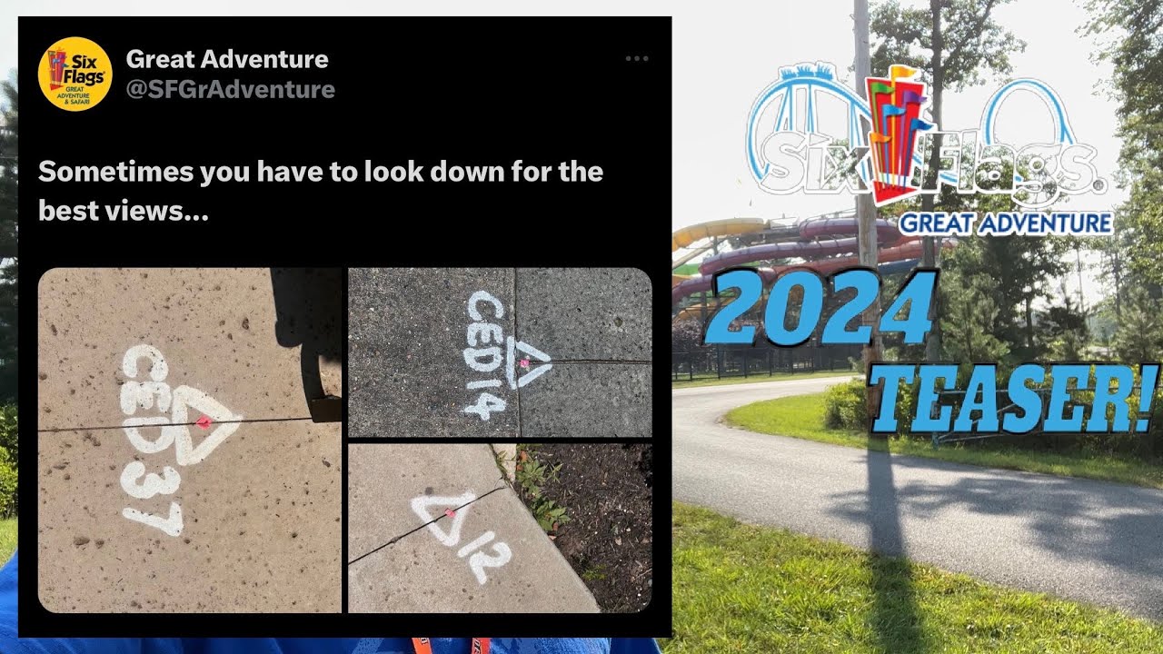Six Flags Great Adventure 2024 Teaser 2! YouTube