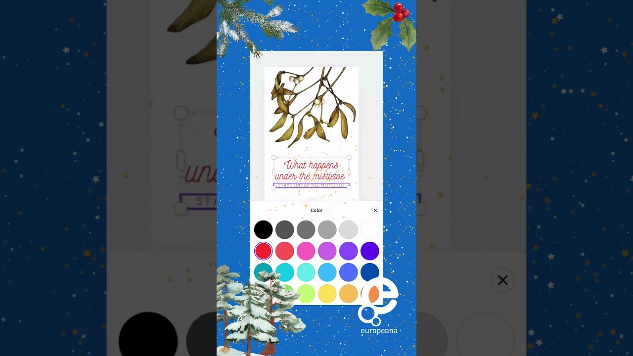 Europeana Crafty Advent Calendar Day 17 