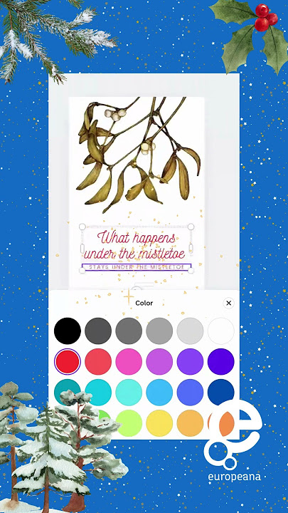 Europeana Crafty Advent Calendar Day 17 #culturalheritage #christmas #digitalheritage #dyi