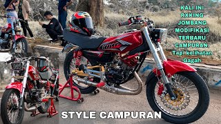 FINISING RX KING JOMBANG, REVIEW RX KING MODIFIKASI KONSEP TERBARU, Sekalian test ride. part2 screenshot 4