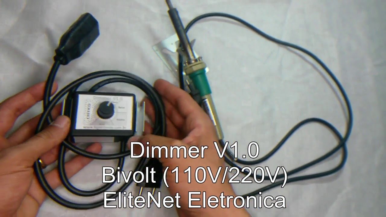 Controle De Temperatura Para Ferro De Solda