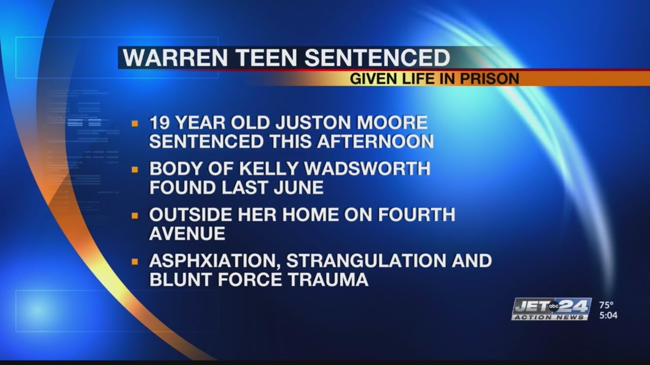 Warren teen sentenced for killing grandmother