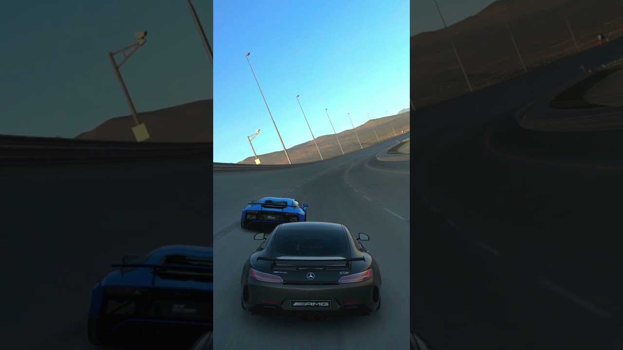 AMG GT Black Overtaking Lamborghini | Gran Turismo 7 | Base Car Review | Special Stage X