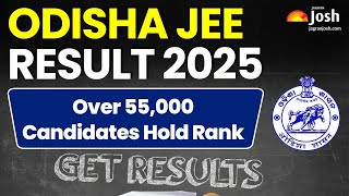 Ojee Result 2025 Over 55,000 Candidates Hold Rank In Joint Entrance Examination Details Here
