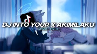 DJ INTO YOUR X AKIMILAKU [Slowed   Reverb]