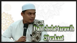 dalil shalat tarawih 20 rakaat / Abuya Arrazi