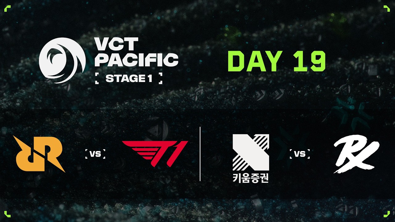 RRQ vs T1 / KRX vs PRX - VCT Pacific - Stage 1 - Playoffs - Day 4