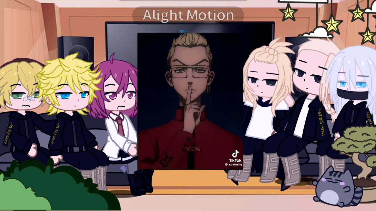 | Реакция Токийские Мстители на Такемичи! ¡Мое ау! 1/?| react to takemichi 1/?| Ау в видео