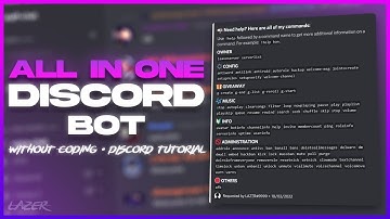 How To Make All In One Discord Bot With NO coding Using Replit