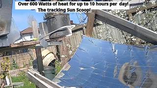 April 7 2026 I Started  up the  Sun Scoop and steamed some soil, Hope to automate the soil steaming!