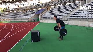 Spanish Throwdown 2018 wod 2 RX