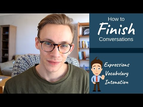 How to End a Conversation | British English Intonation