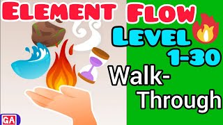 Element flow level 1 to 30 walkthrough