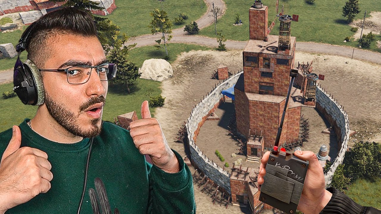 حاولت اسرق بيتهم بكل المتفجرات الي عندي 💥 مغامرات راست RUST 🔥