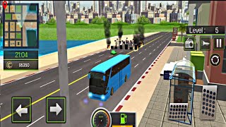 Off Road Tourist Bus: Carrier Mode In Highwey - Android Gameplay screenshot 2