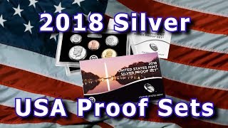 US Mint Releases 2018 Silver 10 Coin Proof Sets