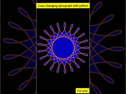Color changing spirograph