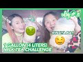 Vlog #71: 1 GALLON MILK TEA CHALLENGE (KINAYA BA NAMIN?! 🤢🤤) | Eunice Santiago