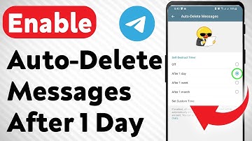 How To Enable Auto-Delete Messages After 1 Day On Telegram (Updated)