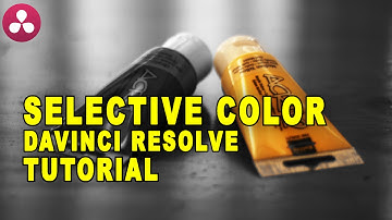 Davinci Resolve Selective Color - Filmmaking Tutorial