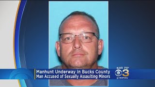 Manhunt Underway For Suspect Wanted On Multiple Sex Offenses Against Minors In Bucks County