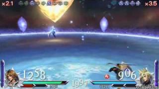 DISSIDIA 012, Ad-Hoc Party - 694377 (Tidus) vs. Narolf (Cloud)