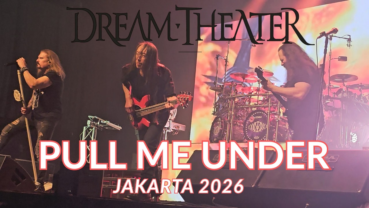 Dream Theater Pull Me Under - 40th Anniversary Tour Jakarta 2026 BCIS Ancol FRONT ROW!!