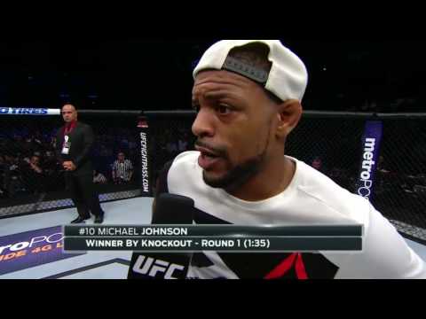 Fight Night Hidalgo: Michael Johnson Octagon Interview