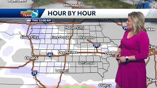 Overnight system brings light snow, tracking larger weekend snowmaker