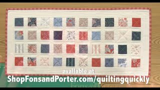How To Make the Little Morsels Table Topper