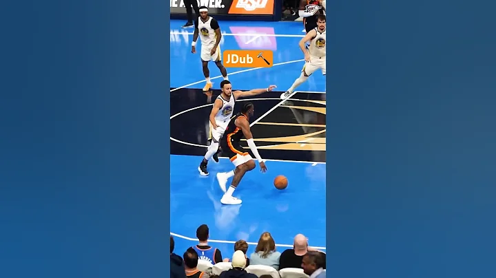 Jalen Williams elev8️⃣tes on this one 🔥 | #okcthunder #nba #shorts