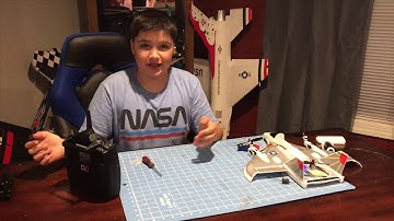 How to bind and install a receiver to a Eflite MINI convergence VTOL