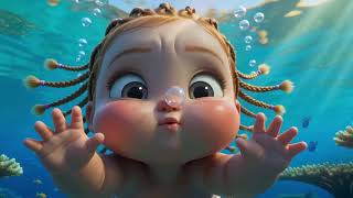 Imilasha swimming 🏊😘#littlebaby #cartoon #fpyシ