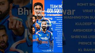 justice for Bhubaneswar kumar #bhuvneshwar kumar #Indian cricket team selectors