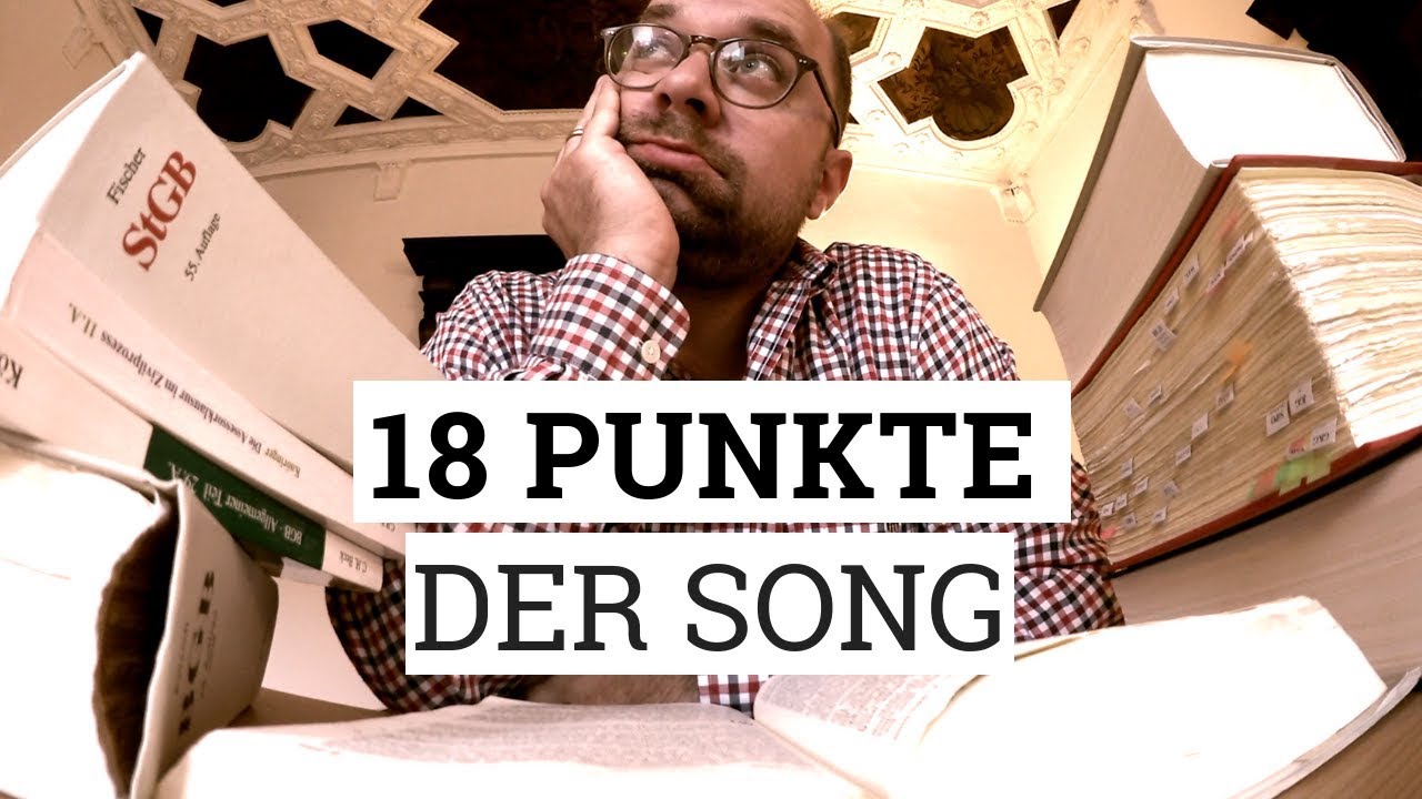 4 Oder 18 Punkte So Ist Das Bei Jura Mit Den Noten Song Youtube