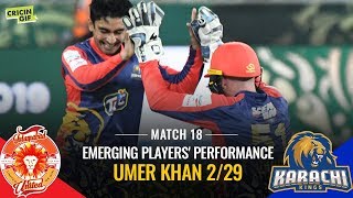 Match 18 Karachi Kings Vs Islamabad United Hemani Umer Khan Special