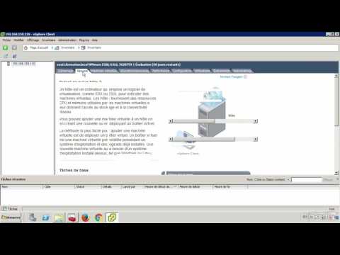 Tutoriel vSphere 6 : Se connecter à l'ESXi avec le client vSphere | video2brain.com