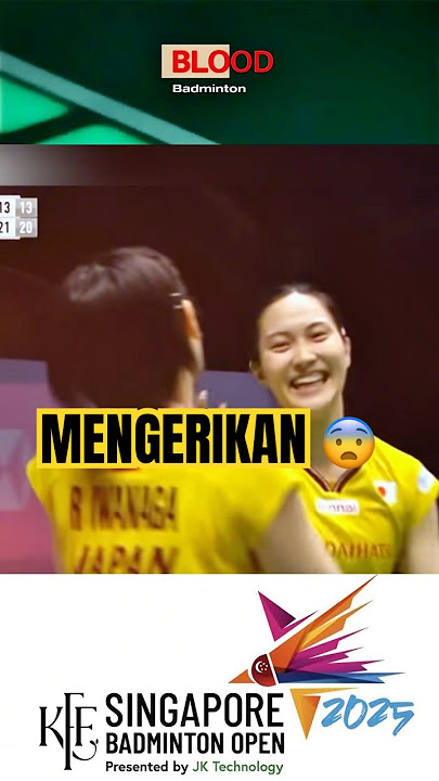 Final Ganda Putri Tanpa China! Era Baru Dimulai⁉️ #singaporeopen2025
