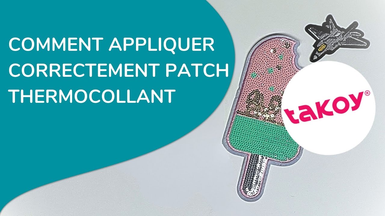 🫠 COMMENT APPLIQUER CORRECTEMENT PATCH THERMOCOLLANT │ @TakoyFR 