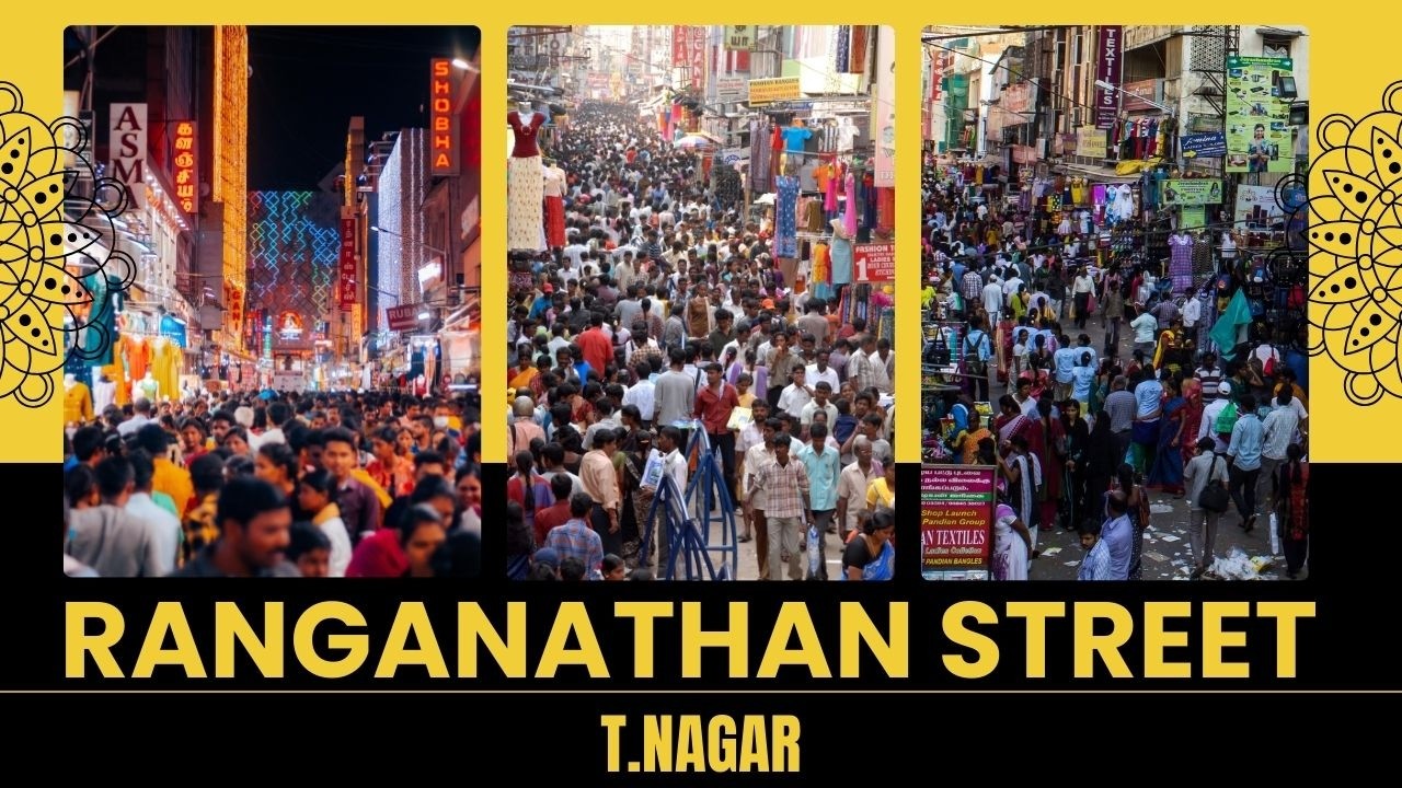 Chennai 🇮🇳 street shopping 🛍️ | Ranganathan street 🥰 | withloveyogesh 