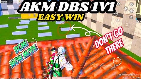 😱AKM DBS 1V1 EASILY IN BGMI WOW MODE🔥| BGMI NEW WOW MODE | BGMI NEW UPDATE @BattlegroundsMobile_IN