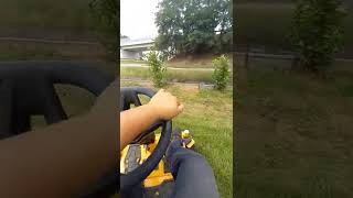 Inversione ASSURDA a Raggio Zero! 🚜💨 Cub Cadet POV #shorts