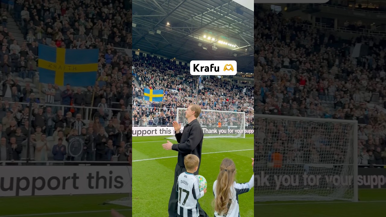 Thank you, Emil 🫶🇸🇪 #Newcastle #NUFC #PremierLeague