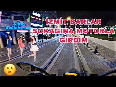 İzmit Barlar Sokağına Motorla Girdim / İzmit Gece Hayatı ve Benim Seçtiğim Hayat