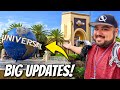 Epic updates at universal studios hhn 2024 construction new nighttime show updates  new merch