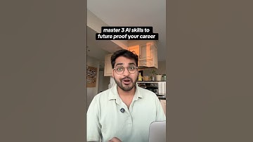 Master these 3 AI skills to future proof your career beyond 2025 #aitools