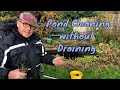 How to clean a pond without draining it - Pond Cleaning Services