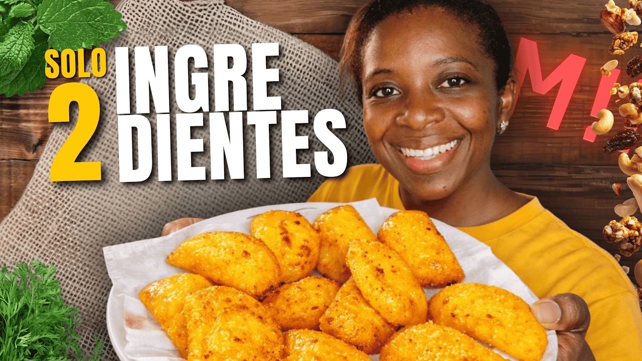 Empanadas de Chontaduro con Solo 2 Ingredientes (Crujientes y Fáciles)